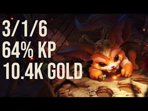 Kingen Gnar Top vs Renekton KR 11.17 Challenger Replay
