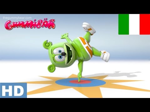 The Gummy Bear Song HD - Italian Version - Io Sono Gummybear - Gummibär