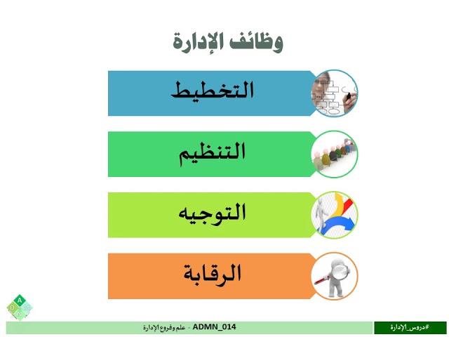 ADMN_014  -  علم وفروع الإدارة