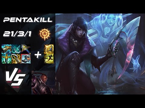 BOTTOM Aphelios vs Lucian [PENTAKILL] - NA Challenger Patch 25.S2.7