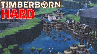 Timberborn Live ハードモードやってみようか...【海狸誕生遊び（Timberbon）】