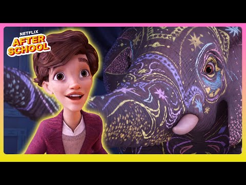 The Elephant's Magical Reveal! 🐘 The Magician's Elephant | Netflix After School