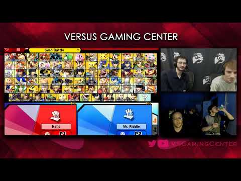 VS Weekly 4/25/19 - Losers Finals - AMG | 8BitMan (ROB) vs Mr. Riddle (Bowser) - SSBU