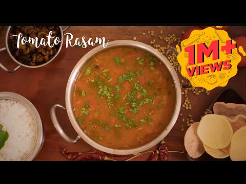Tomato Rasam | South Indian Recipes | Easy Lunch Recipes | Rasam Recipe