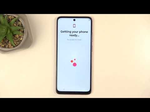 MOTOROLA Moto G05 Set Up Process