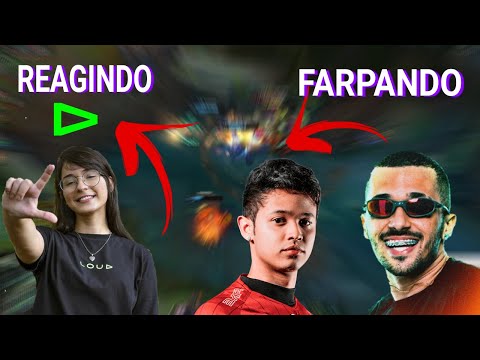 LOUD DYNQUEDO FARPANDO O TITAN, LIZ REAGINDO AO VÍDEO DA LOUD E O BUG DA RIVEN - Clipes das Streams