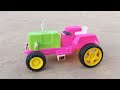 How To Create Mini Tractor At Home DIY Tractor Science Project Homemade Inventions