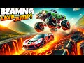 Upgrading Cars to Jump LAVA in BeamNG Drive?!