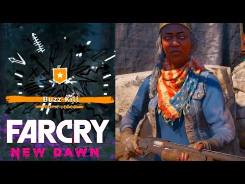 Far Cry New Dawn "BUZZ KILL" Side Mission GRACE ARMSTRONG Location Trophy Guide Walkthrough Quest
