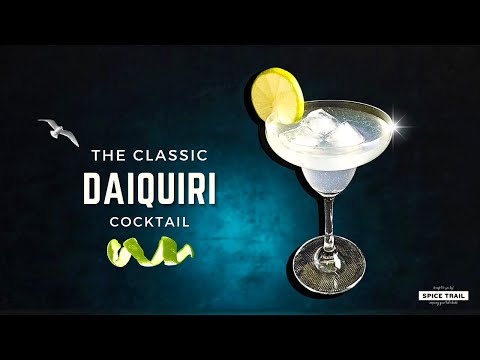 Classic Daiquiri Cocktail Recipe - How to Make Daiquiri Cocktail at home