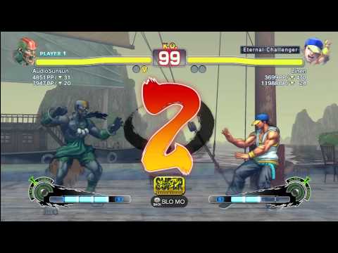 SSF4 AE [Dhalsim] Audiosunsun vs Linen [Yun]