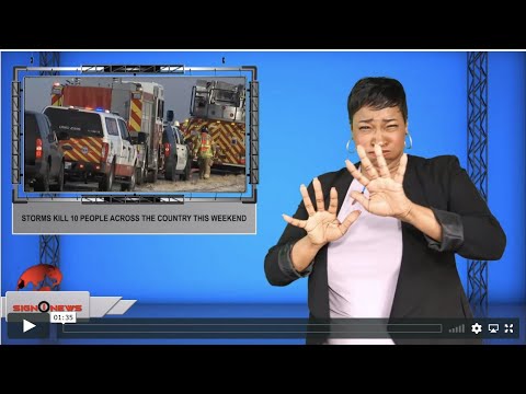 Storms kill 10 people across the country this weekend