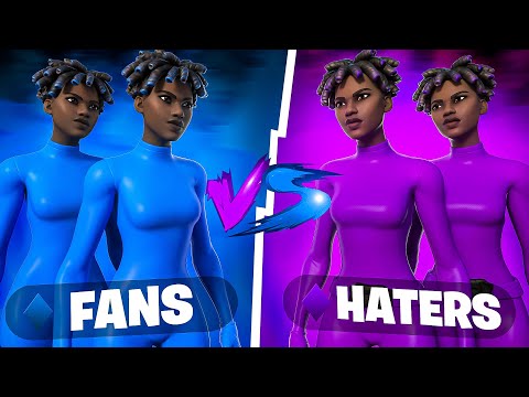 2 HATERS vs 2 FANS... (whos better?)