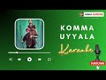 Komma Uyyala Karaoke English Lyrics | #Karaokesongs #Hitsongs