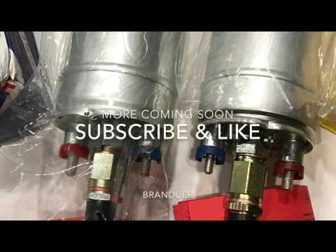 February 7, 2017 BOSCH universal 044 FUEL pump genuine vs FAKE copy