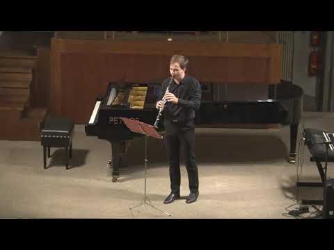 Richard Švéda klarinet - Podzimní koncert ZUŠ Krnov 2019