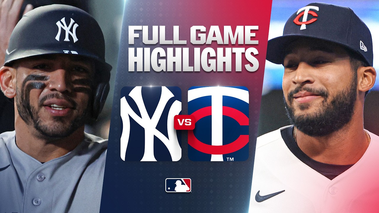 9월15일 뉴욕양키스 미네소타 MLB 하이라이트