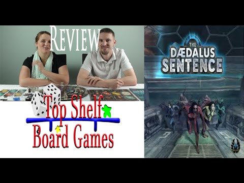 Top Shelf Board Games Review The Daedalus Sentence