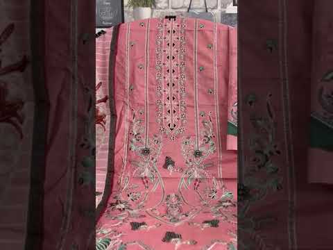 Deepsy Suits Cheveron Lawn 10 Pure Cotton Wholesale Pakistani Salwar Suit Catalog – product video thumbnail