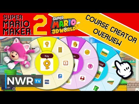 Super Mario Maker 2 - 3D World Course Creator Overview