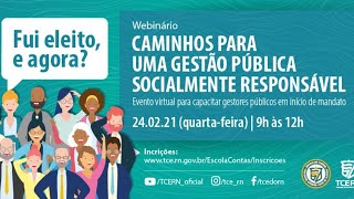 CAMINHOS PARA UMA GESTÃO PÚBLICA SOCIALMENTE RESPONSÁVEL