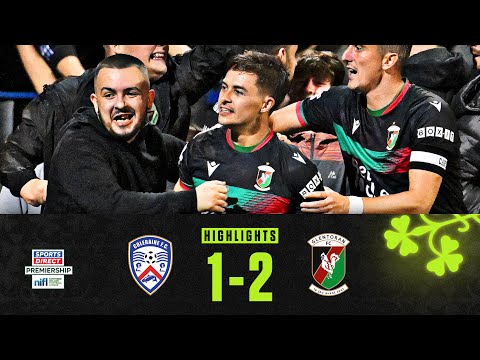 Stewart brace wins it for Glens | Coleraine 1-2 Glentoran | #sportsdirectprem