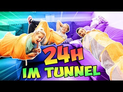 24 STUNDEN IM SPIELTUNNEL - Nina VS Kathi VS Kaan - Wer hält es länger in seiner Wurstpelle aus?