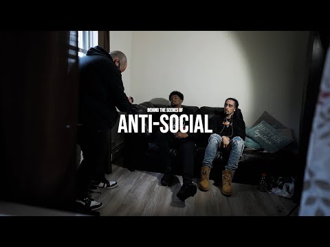 Behind The Scenes Of Ray Santana X Gr8t White Anti-Social Video Shoot Shot By @Jamain Pabon Visuals