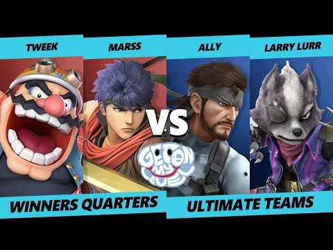 GOML 2019 SSBU - Tweek & Marss Vs. Ally & Larry Lurr - Smash Ultimate Tournament Winners Quarters
