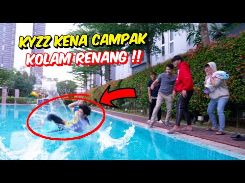 KYZZ KENA CAMPAK KOLAM RENANG !! - 24 JAM KATA YES !