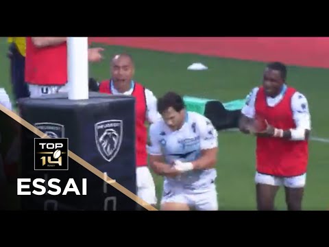 TOP 14 - Essai de Jan SERFONTEIN (MHR) - Toulouse - Montpellier - J20 - Saison 2020/2021