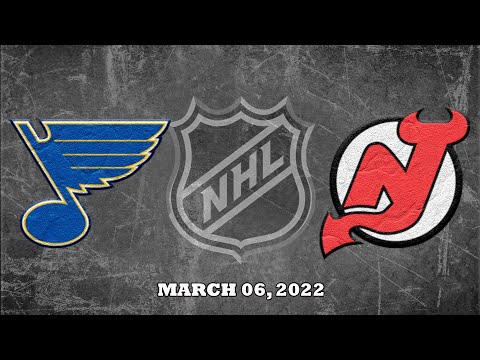 NHL Blues vs Devils | Mar.06, 2022