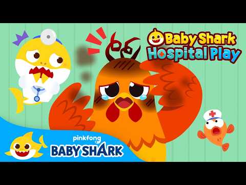 Ouch! Let's Treat The Hurt Birds! | Hospital Play with Doctor Baby Shark | Baby Shark Official