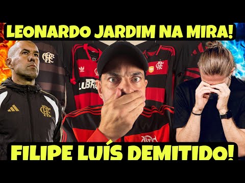 PLANTÃO URGENTE! BOMBA ABSURDA NA MADRUGADA! FLAMENGO DEMITE FILIPE LUÍS E MIRA LEONARDO JARDIM!