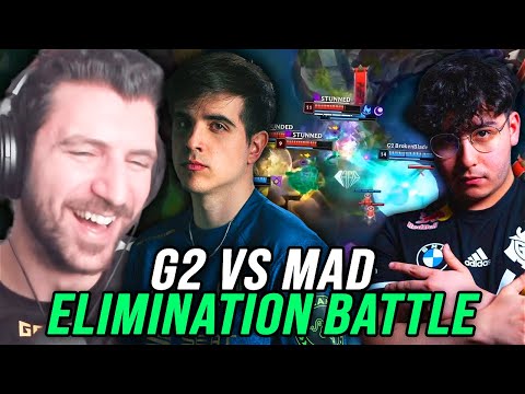 LEC FINALS REMATCH FIGHT FOR ELIMINATION - MAD vs G2 | MSI Playoffs w/ The Boys