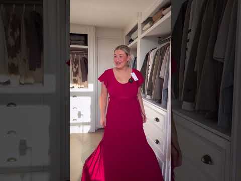 We can’t get enough of this AYM try-on! 😍✨. #dress #fashiondesign