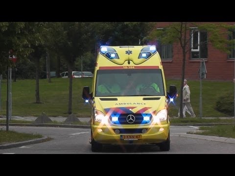 Compilatie 14 A1 Ambulance`s Noord-Holland Noord Met spoed naar Meldingen