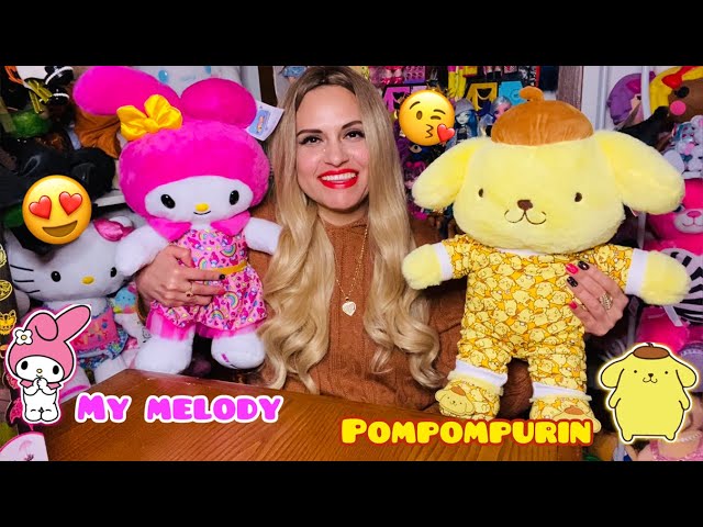 Vídeo relacionado con Squishmallows Sanrio - Peluche con clip - Pompompurin