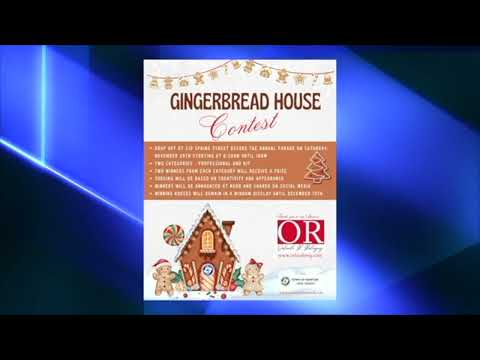 Newton Gingerbread House