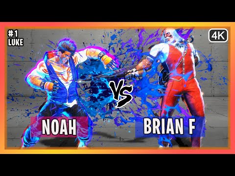 SF6 ▰  Luke (noahtheprodigy) Vs JP (Brian F)🔥Street Fighter 6🔥
