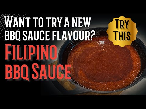 Filipino BBQ sauce - it's sweet, it’s spicy, it’s delicious