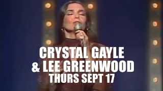 Crystal Gayle &amp; Lee Greenwood - Sept. 17, 2015