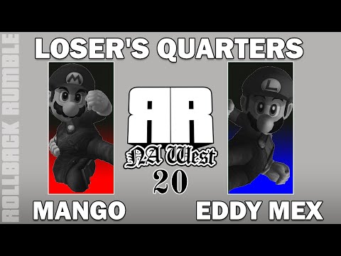 Mango (Mario) vs Eddy Mexico (Luigi) | Loser's Quarters | Rollback Rumble: NA West 20