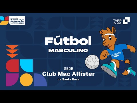 ⚽️Fútbol Masculino - Río Negro 🆚 Araucanía - Club Mac Allister  | Juegos de la Araucanía 2025
