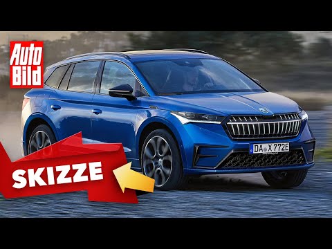 Skoda Enyaq (2021): Skizze - Neuvorstellung - Elektro - SUV - Infos