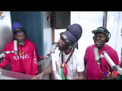 Capleton, Sizzla & Barrington Levy Live On mic