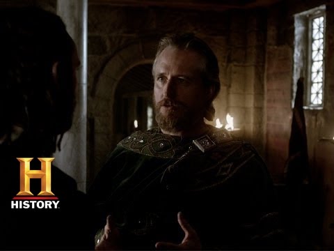 Vikings: King Ecbert Discusses Paganism with Athelstan (Season 2, Episode 6) | History