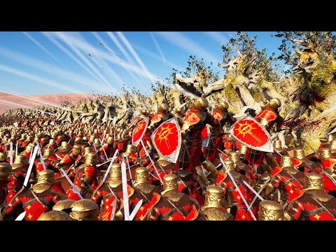 88000 HUMAN vs 3300 DEMONS - EPIC FANTASY BATTLE SIMULATOR - EFBS