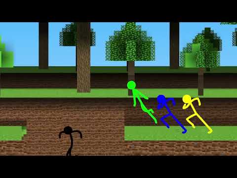 Stickman VS Among Us FAT Impostor   AVM Shorts Animation Part 08