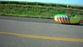 preview picture of video 'Rob Hebbes & Marcel Beekmans on Highway 12 near Mobridge, SD'